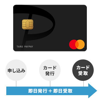 PayPayカード 即日発行対応状況