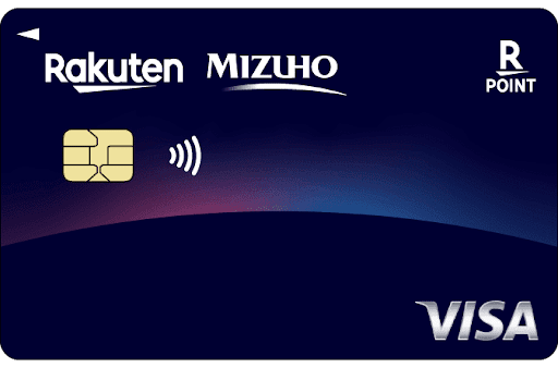 みずほ楽天カードの券面画像