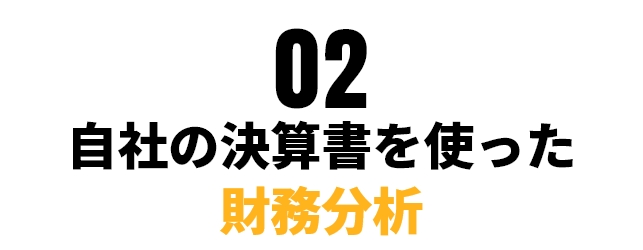 自社の決算書を使った財務分析