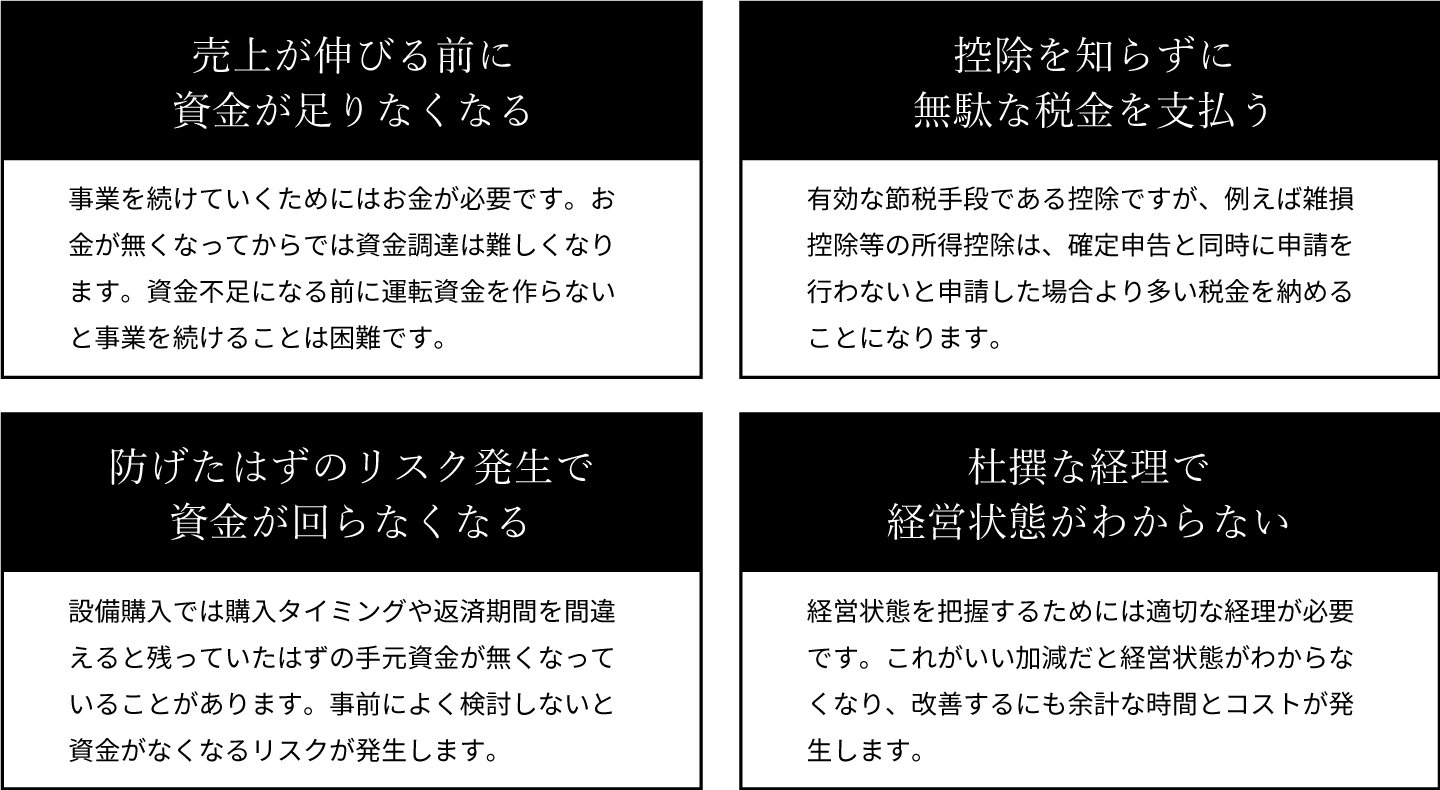 お金と時間が無駄になる例