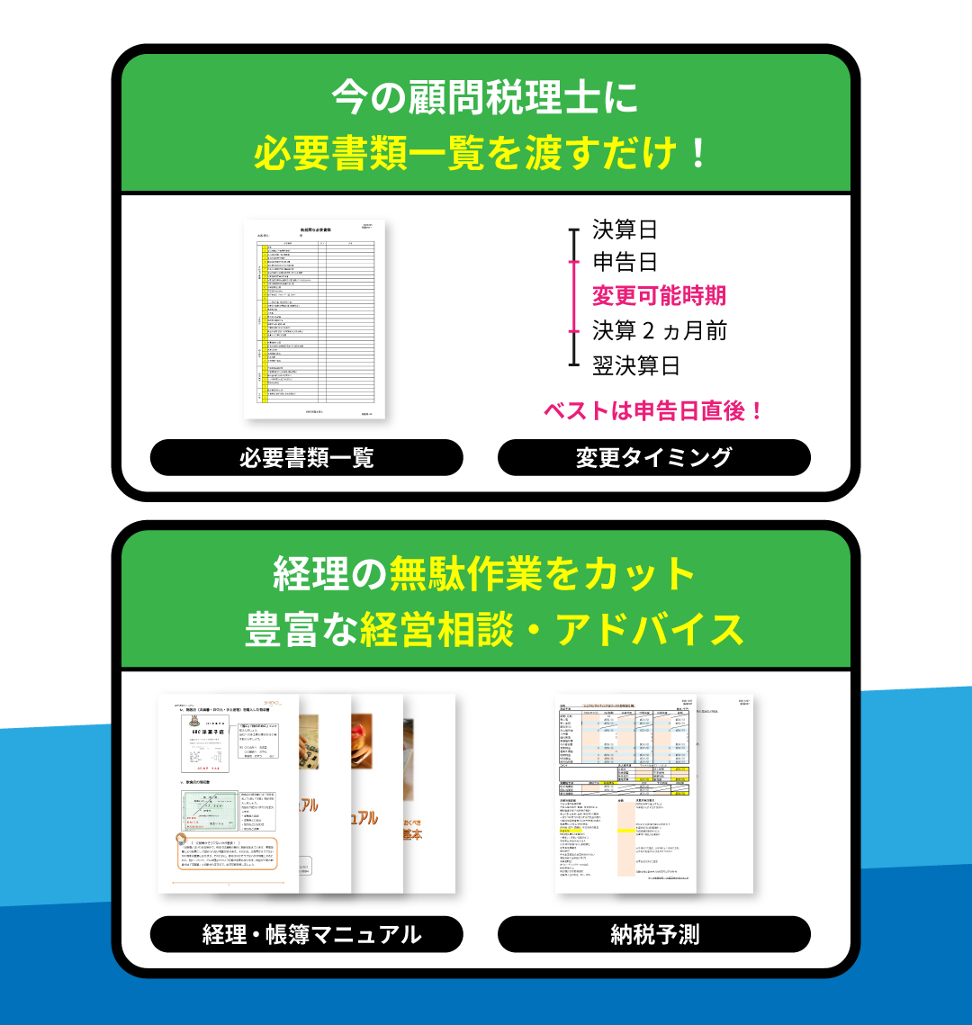 経理方法をマスター!_経営アドバイスで税金を抑える決算対策!