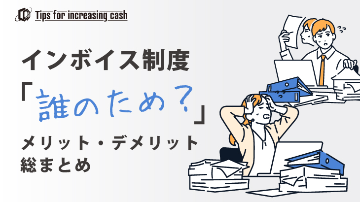 インボイス制度「誰のため?」メリット・デメリットの総まとめ