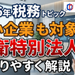 防衛特別法人税は誰が対象？中小企業が影響を見極めるチェックポイント