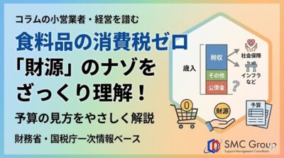 食料品の消費税ゼロで「財源」が問題になるのはなぜ？予算の見方をやさしく解説